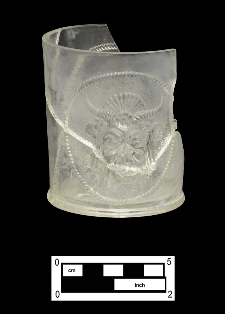 Pressed Mephistopheles tumbler (4A-G-131).